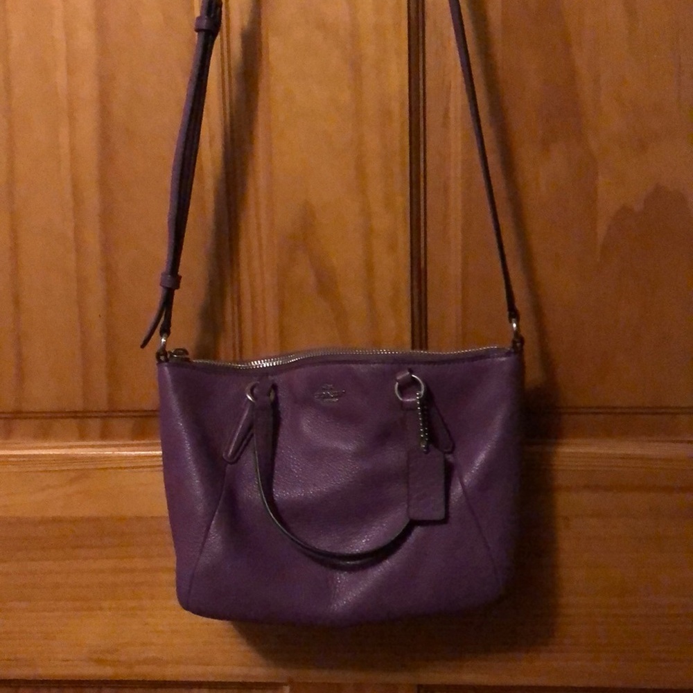 Coach leather crossbody